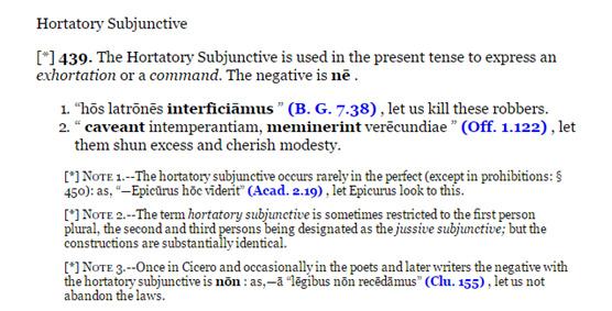 我一定是学了假的拉丁语主句中的虚拟语气