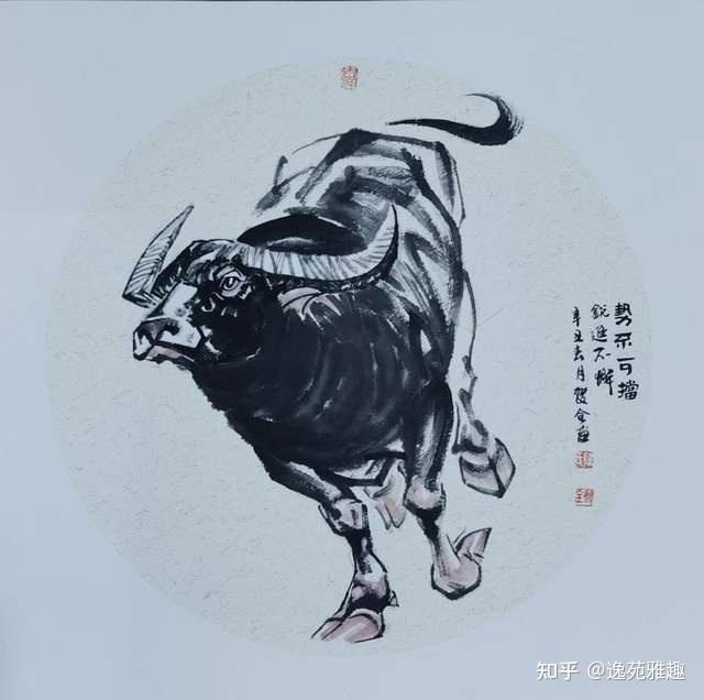 「画作欣赏」牛运当头,牛年大吉!画家陈双全作品欣赏