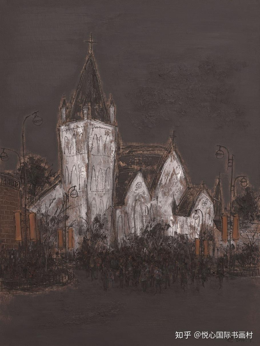 视觉盛宴丨悦心美术馆馆藏油画作品欣赏之一