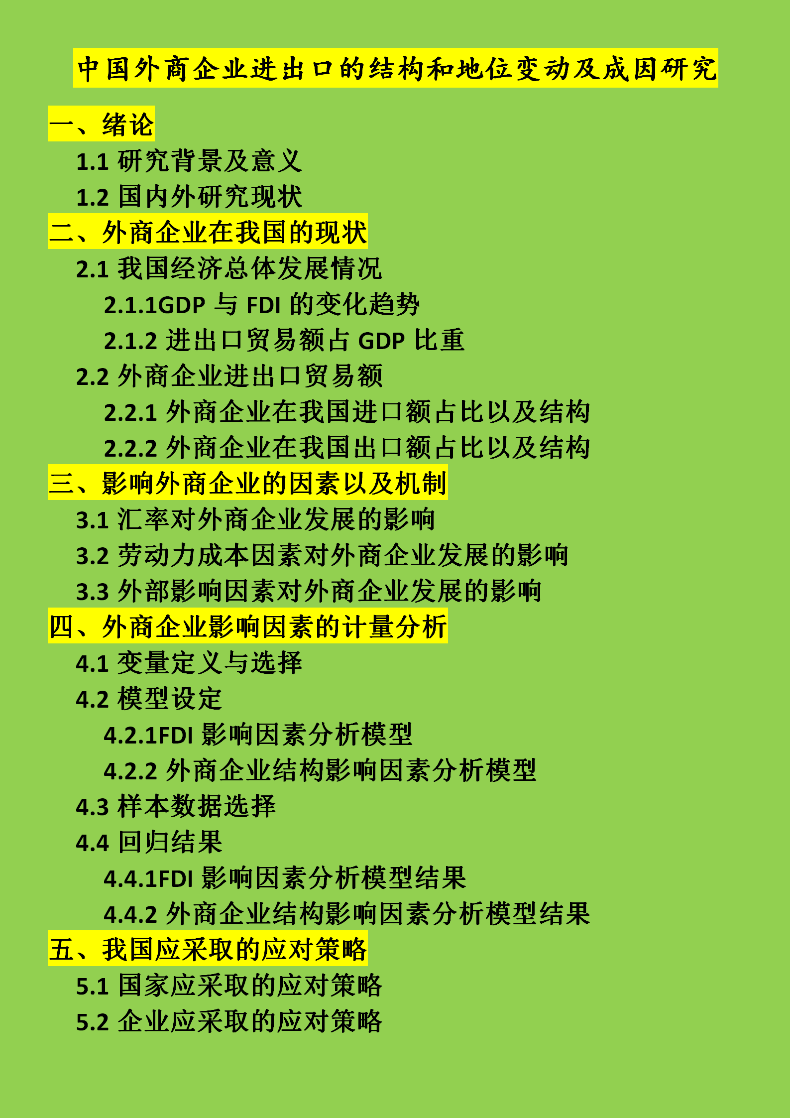 國貿專業論文框架思路怎麼寫看看這3篇