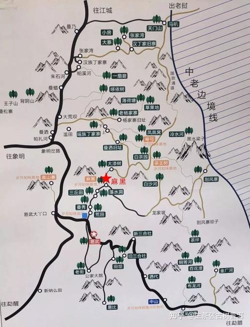 一,易武茶山的历史发展易武茶山位于云南西双版纳东部,属于古六大茶山