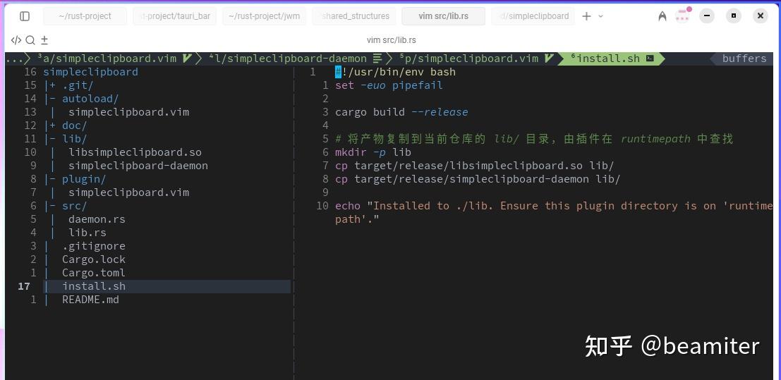 为了这口醋，我用 Rust 给 Vim 包了一盘剪贴板饺子 - 知乎