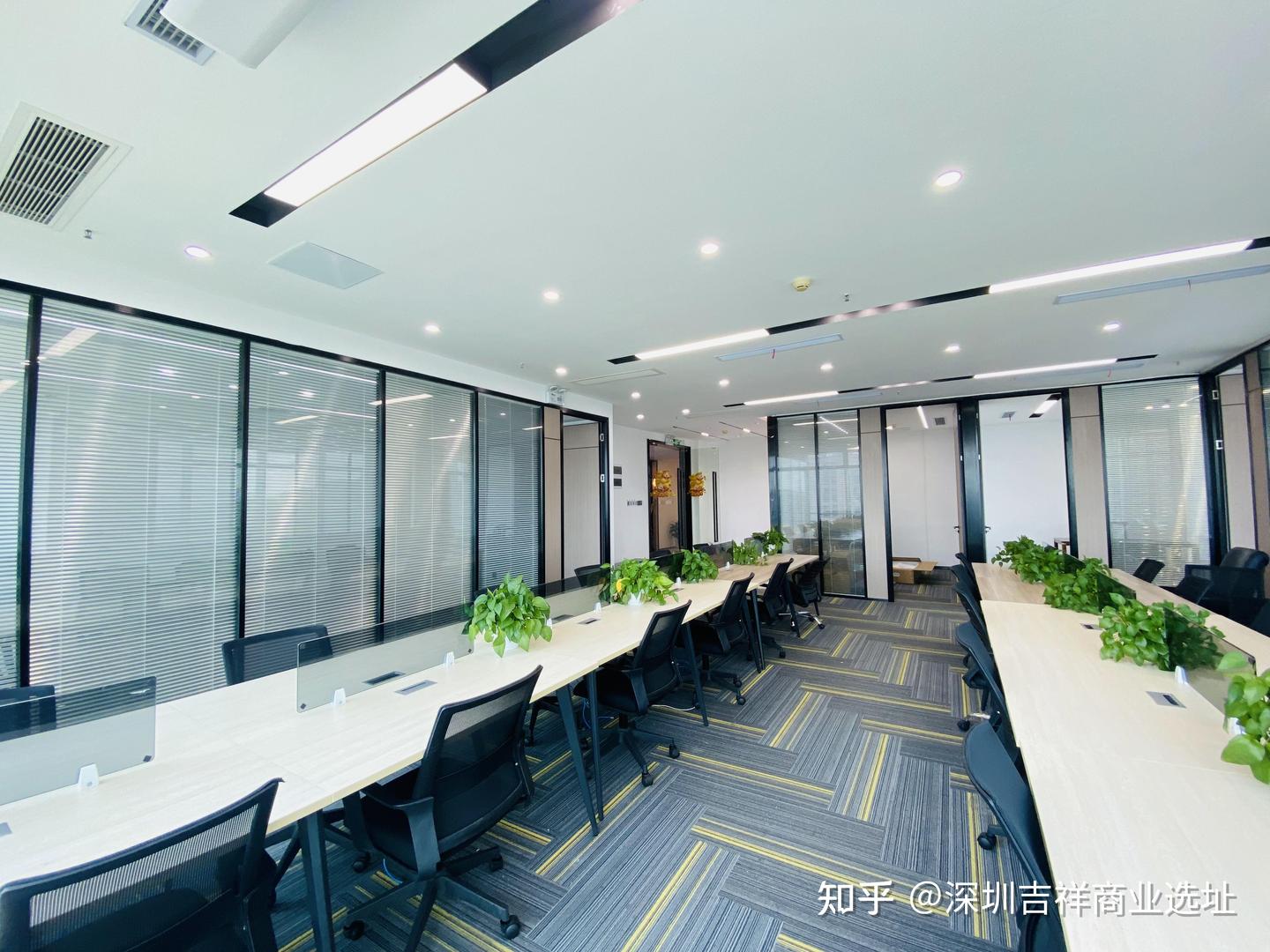 深圳宝安西乡甲级写字楼碧桂园凤凰智谷369平双面采光办公室出租 - 知乎