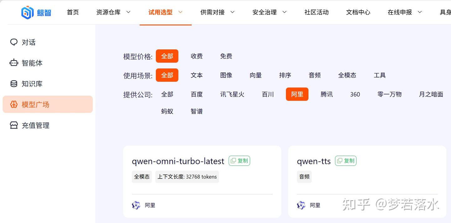 模型试用
