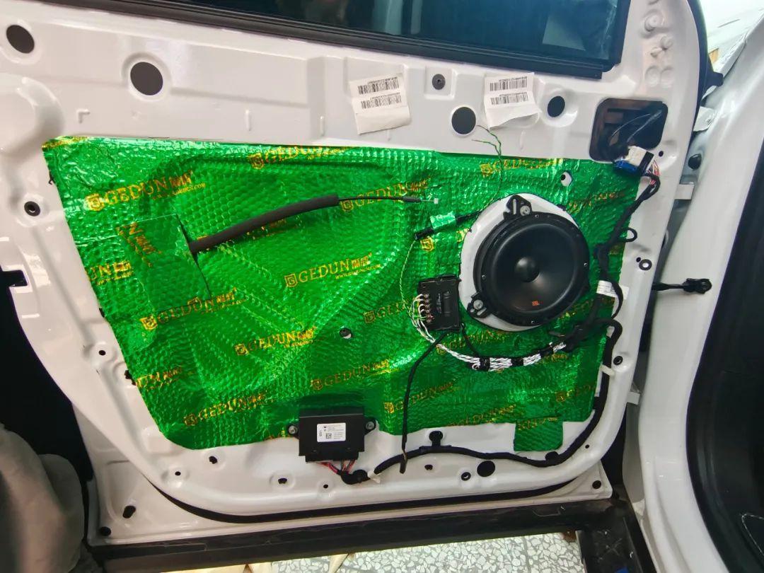 长春西玛汽车音响改装长城哈弗h6max前后两分频音响升级