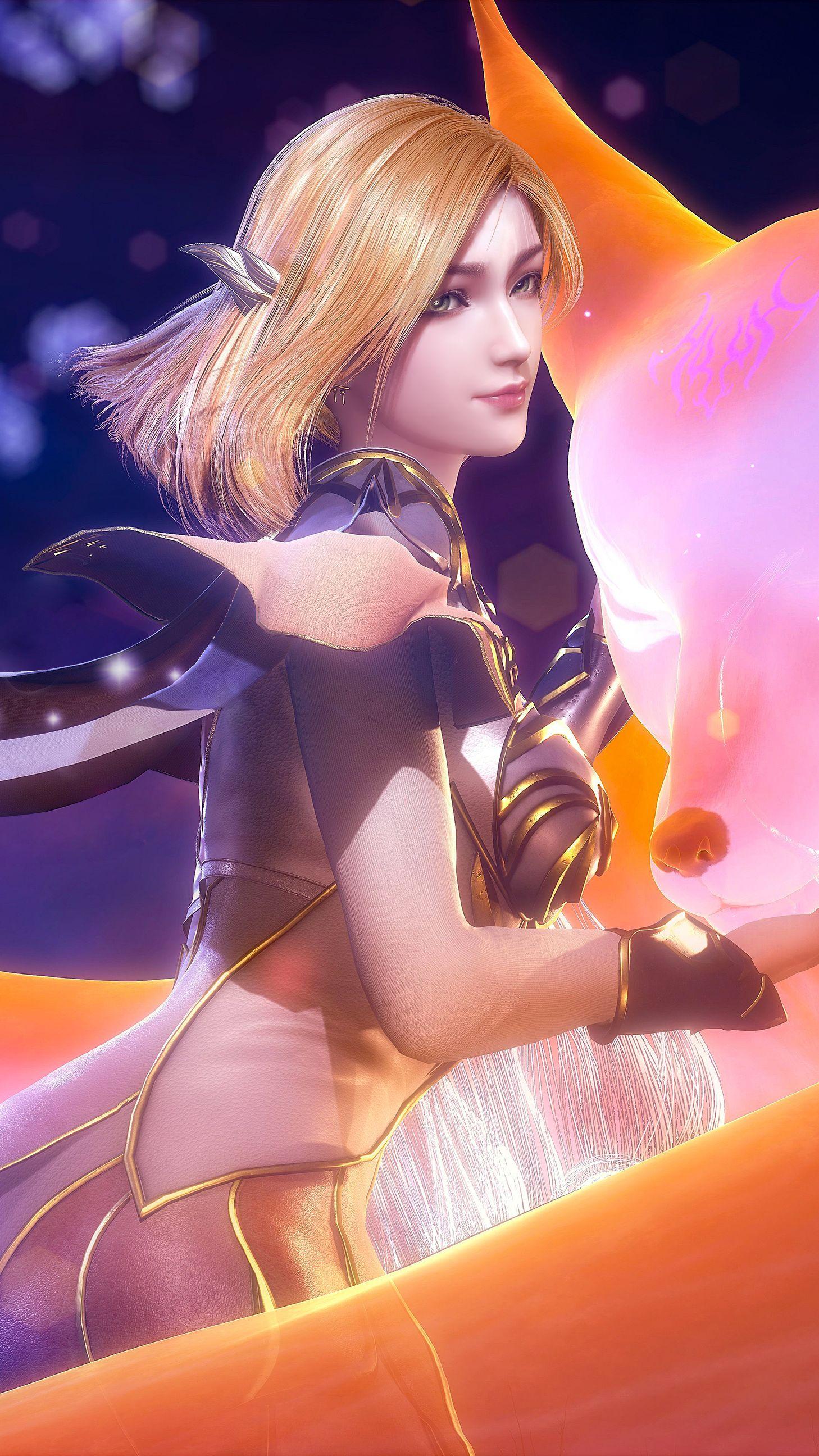 胡列娜壁纸有没有斗罗大陆胡列娜的高清壁纸啊