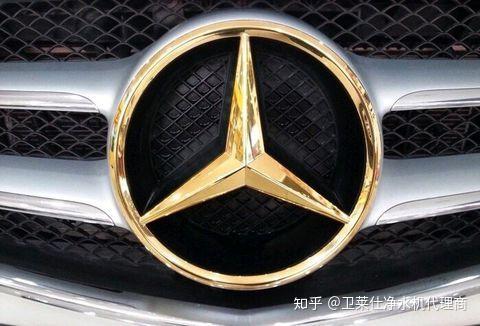 奔驰车标24k镀金