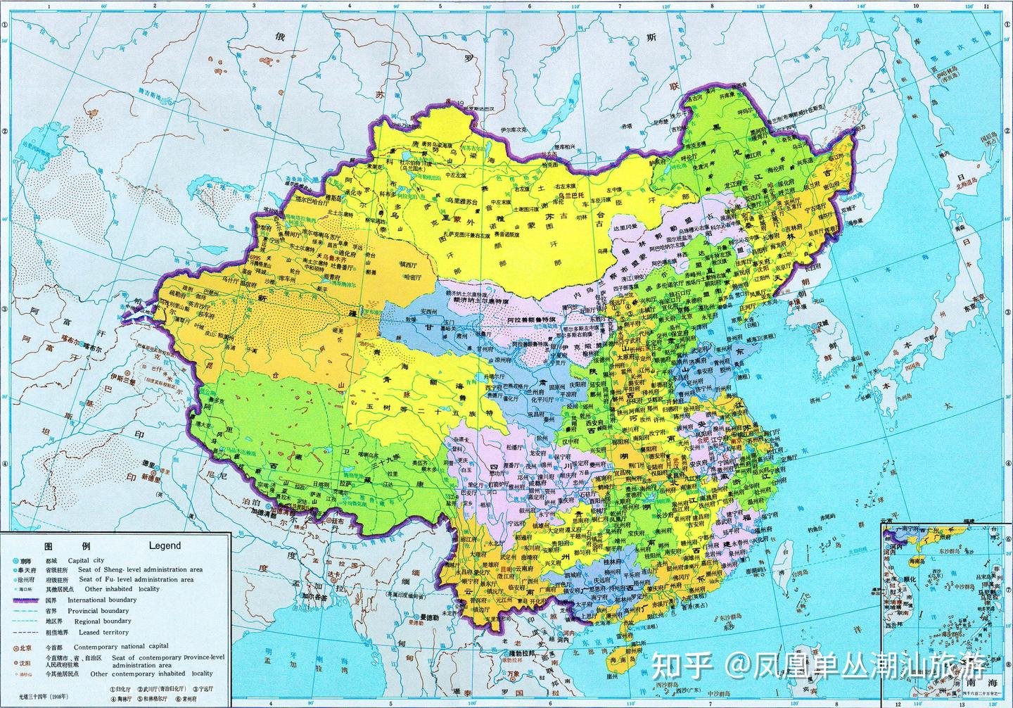 中国历代高清疆域地图（可收藏） - 知乎