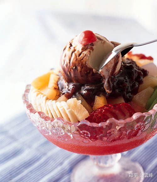 彩宝圣代knickerbocker glory