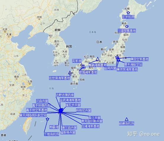 4 韩国基地群到2011财年,驻韩美军共拥有军事基地和设施82个,主要包括