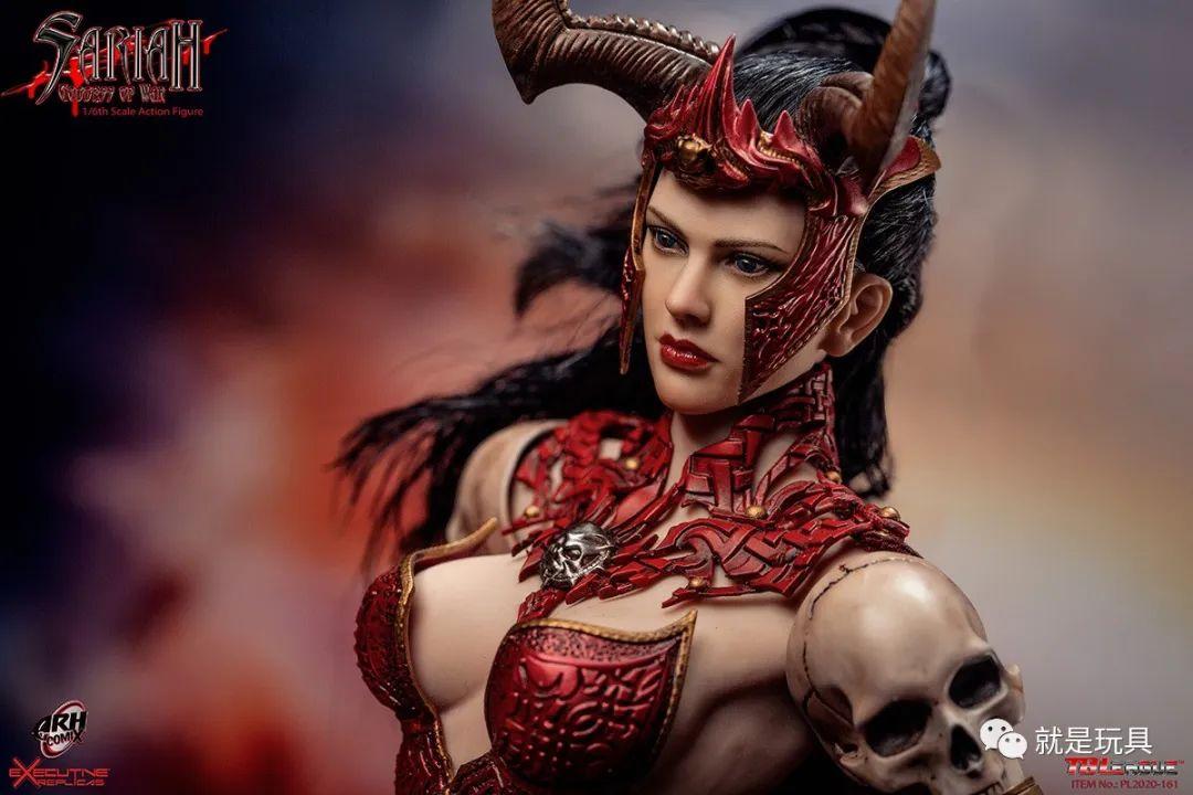 tbleague12寸战争女神骷髅王座配件超霸气