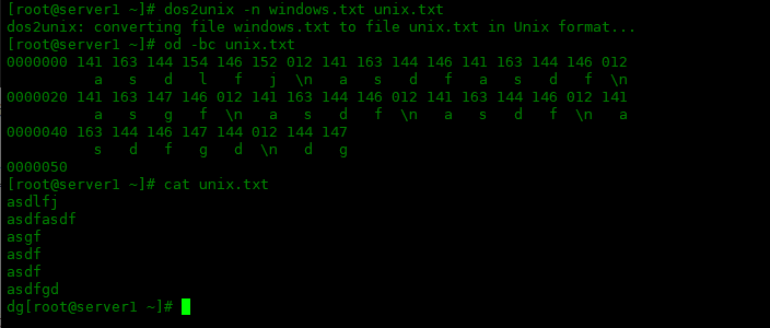 如何在 Unix 和 DOS 格式之间转换文本文件 - 知乎