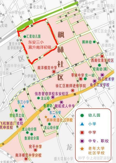 枫林路街道行政区图图片