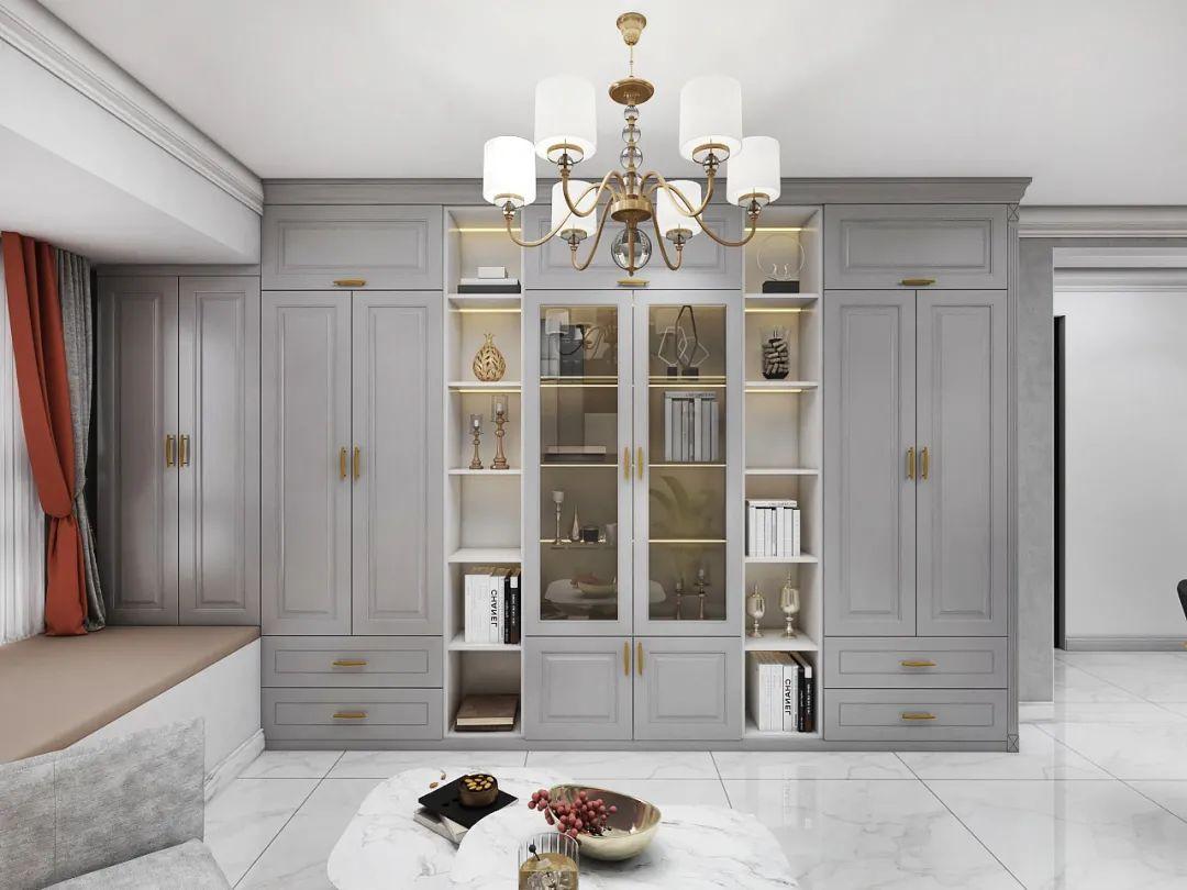 莫兰迪色系全铝家居全屋定制