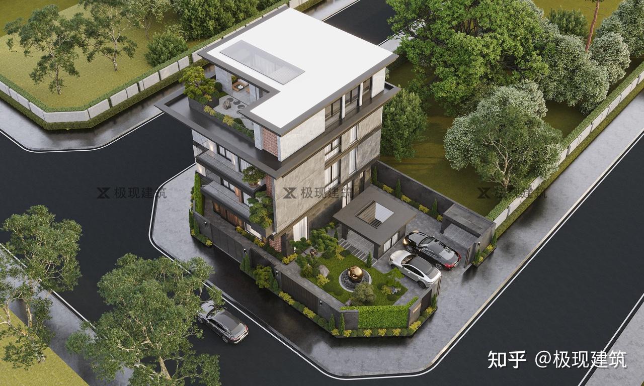 广东汕头丨四层现代风格自建别墅 - 知乎