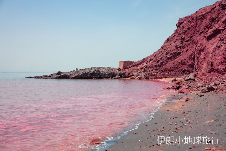 伊朗南部的天然保护地霍尔木兹海峡hormuz 