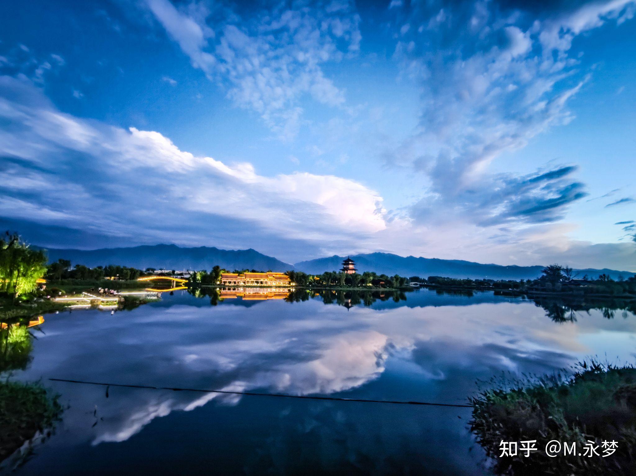 西安鄠邑渼陂湖关中山水最佳处