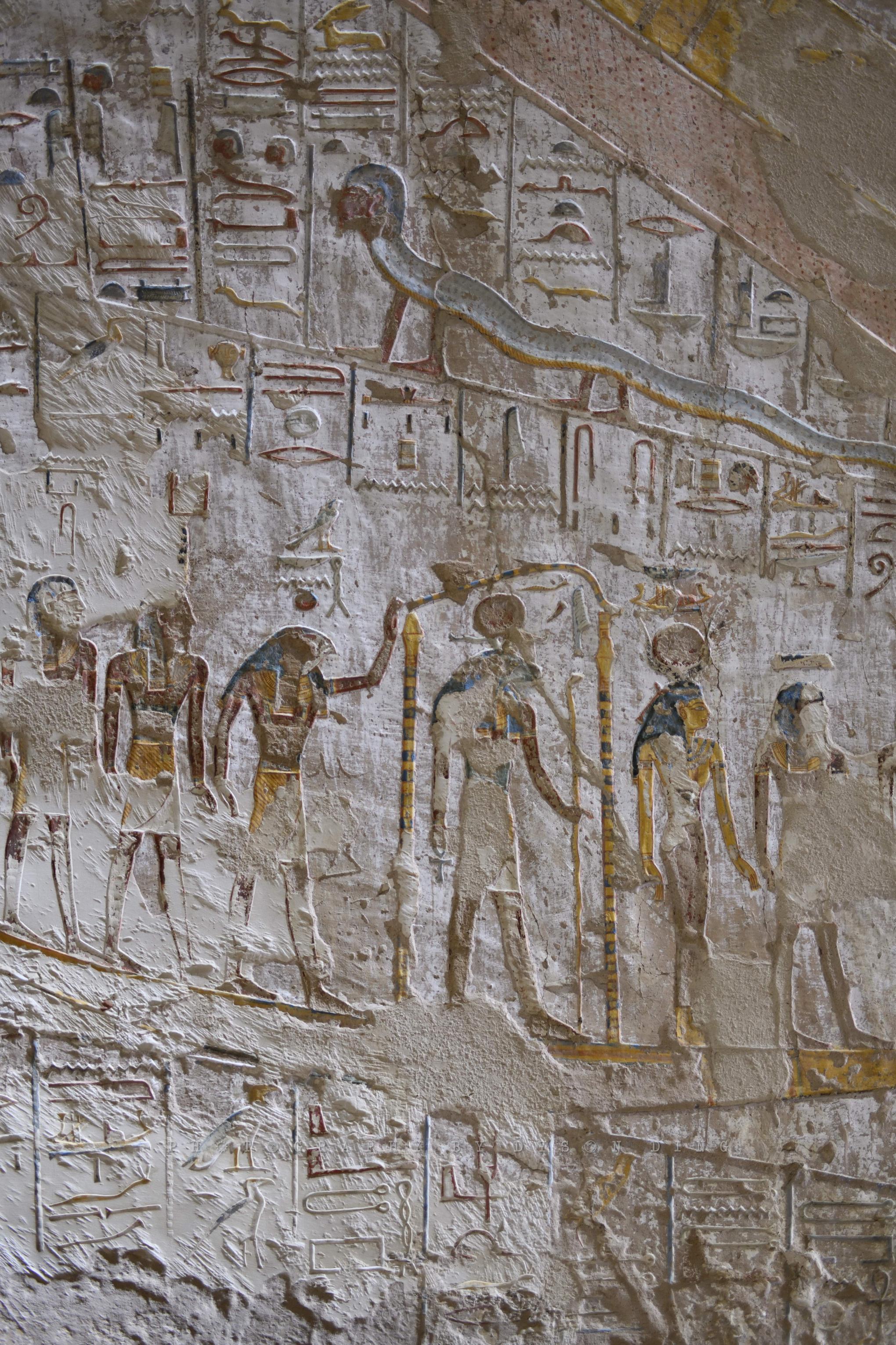 埃及帝王谷壁画图片