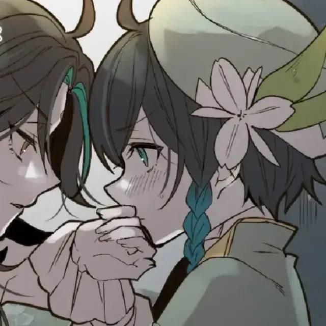 甜甜的男男头像