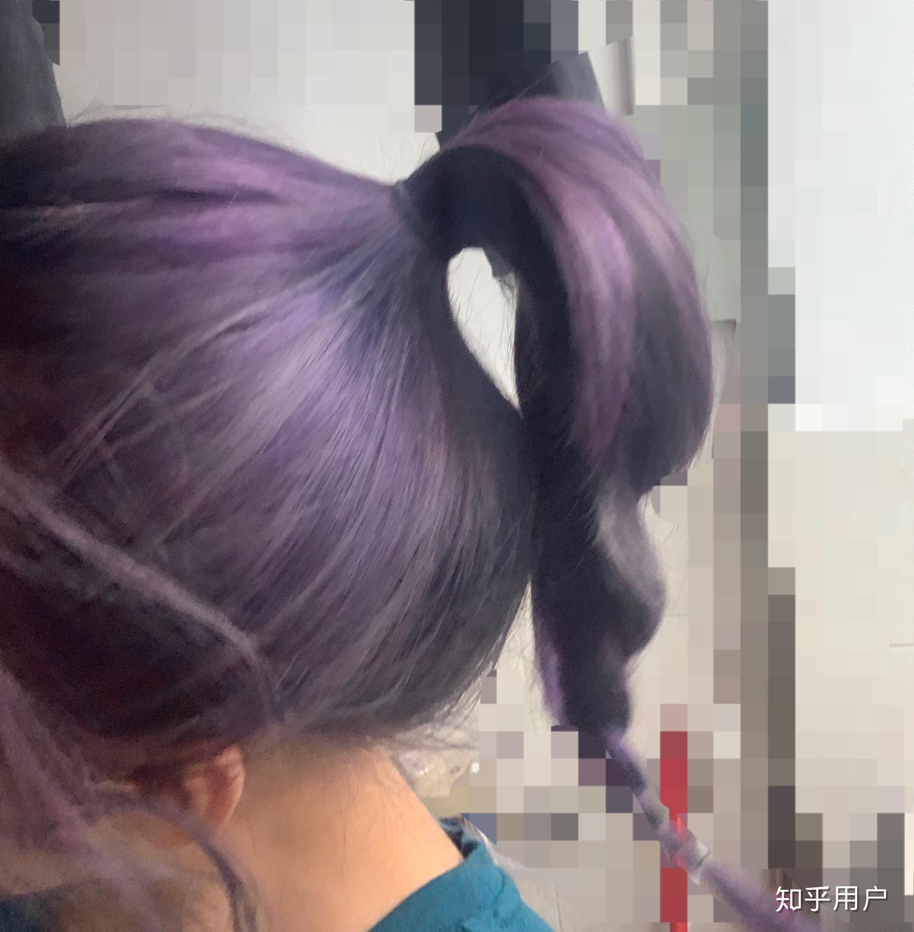 染紫色的头发是什么样的体验？ - 知乎