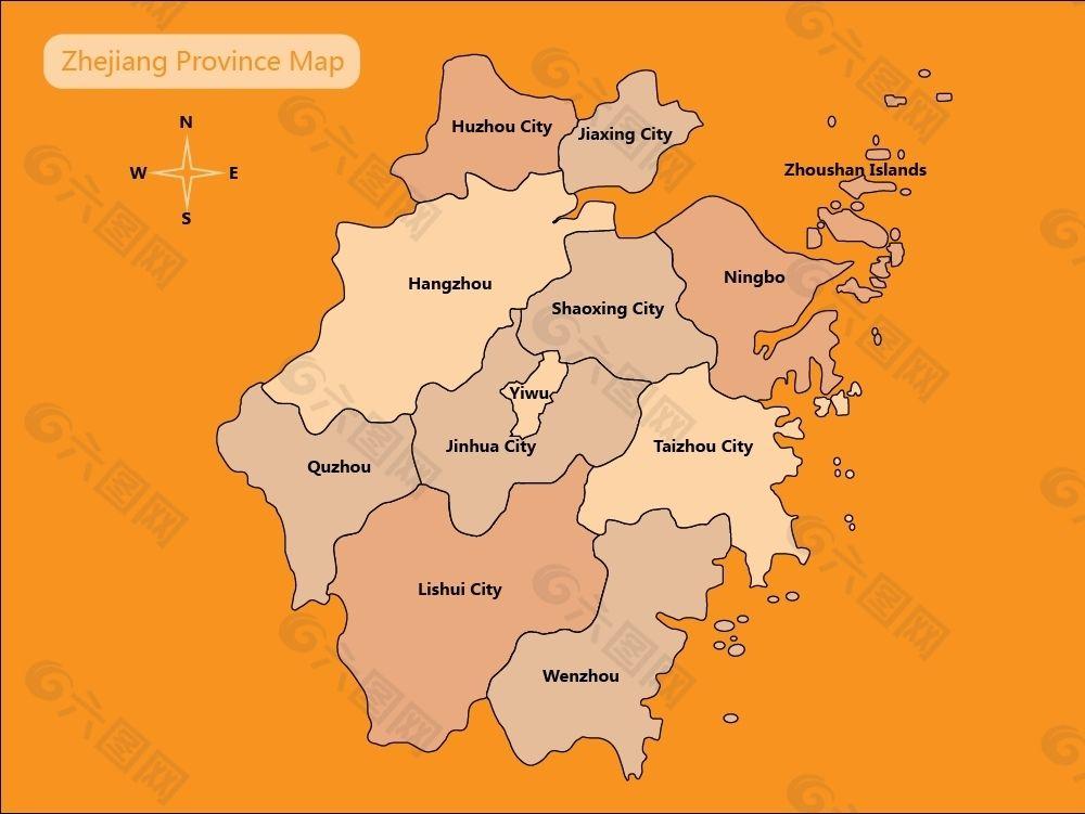 浙江,简称 "浙"北与上海,江苏接壤,境内最大的