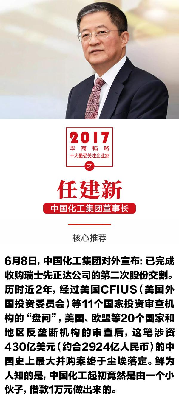 2017华商韬略lol菠菜网正规平台十大最受关注企业家