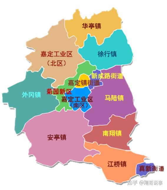 上海嘉定新城地图全图图片