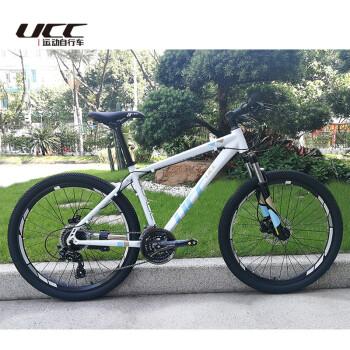 ucc运动自行车 布雷德1铝合金山地车 26寸轮组 禧玛诺2