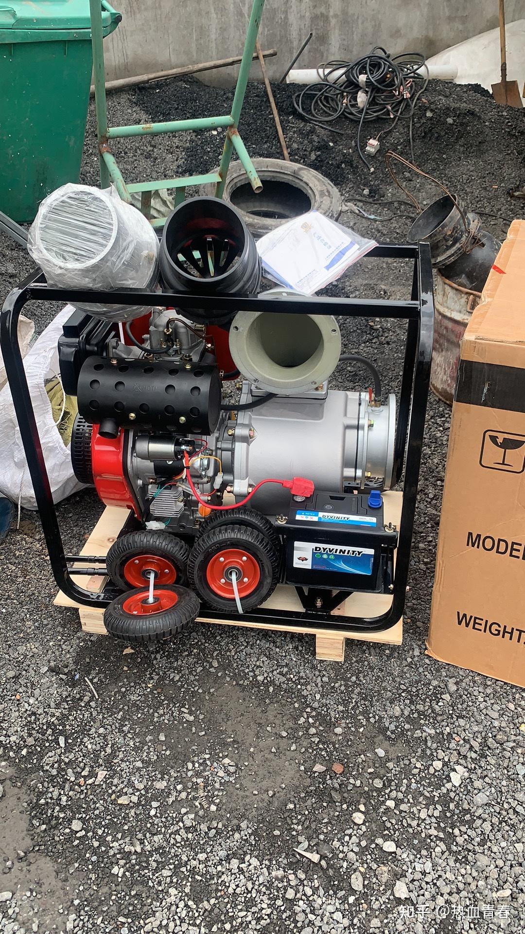 驰援河南应急4寸6寸柴油水泵现货多