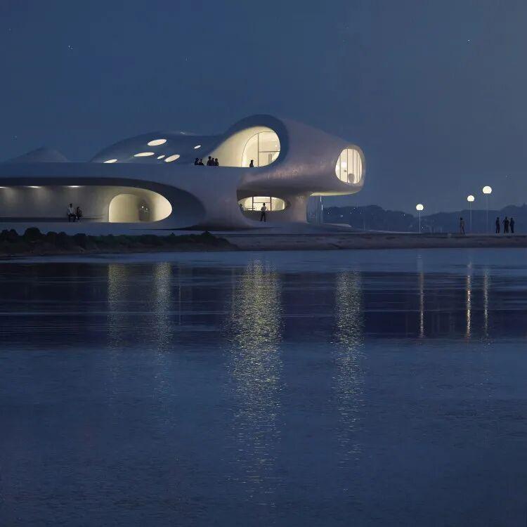 海湾月光下的绝美图书馆！MAD建筑操刀海南岛「云洞图书馆」 - 知乎