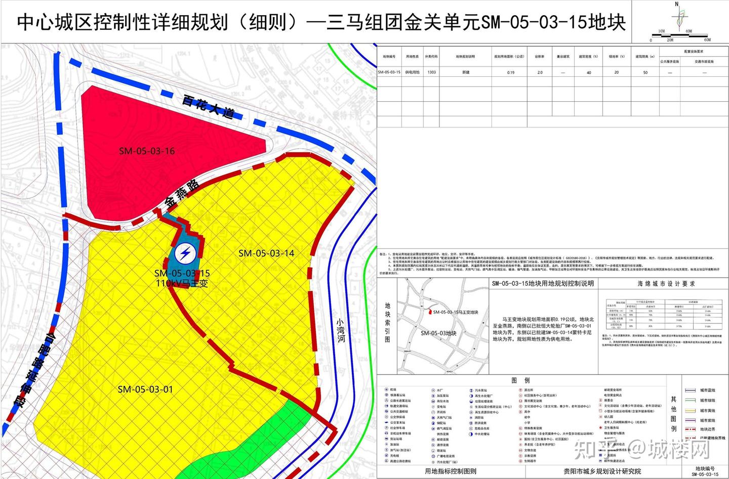 城楼财经|贵阳市三马组团马王变地块控规批前公示 - 知乎