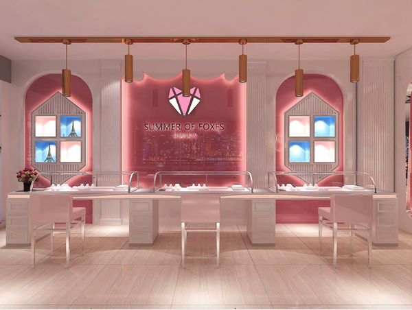 "狐狸的夏天"是一家专门做钻戒定制的珠宝店.