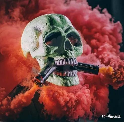 狂拽炫酷电子烟不能及的彩色烟雾图赏