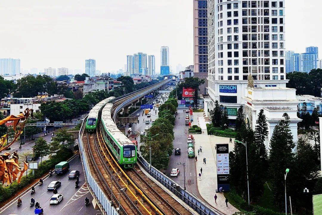 中企承建的越南首條城市輕軌通過驗收