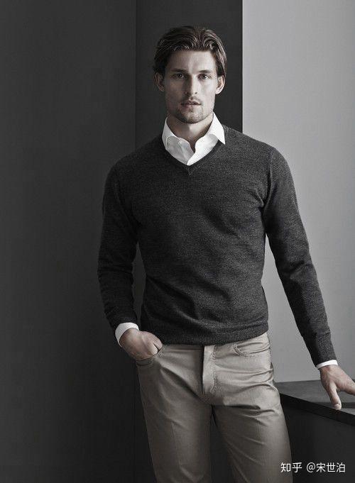 成熟男人休闲装怎么又帅还符合国情卡其裤是牛仔裤的最佳替代