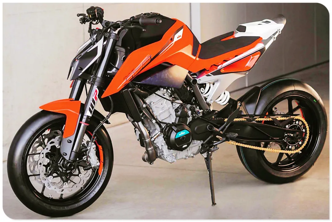 橙粉福利双缸60匹马力2022年量产ktm490duke计划曝光
