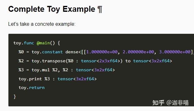 Toy Tutorial Chapter 5 Partial Lowering To Lower Level Dialects For 