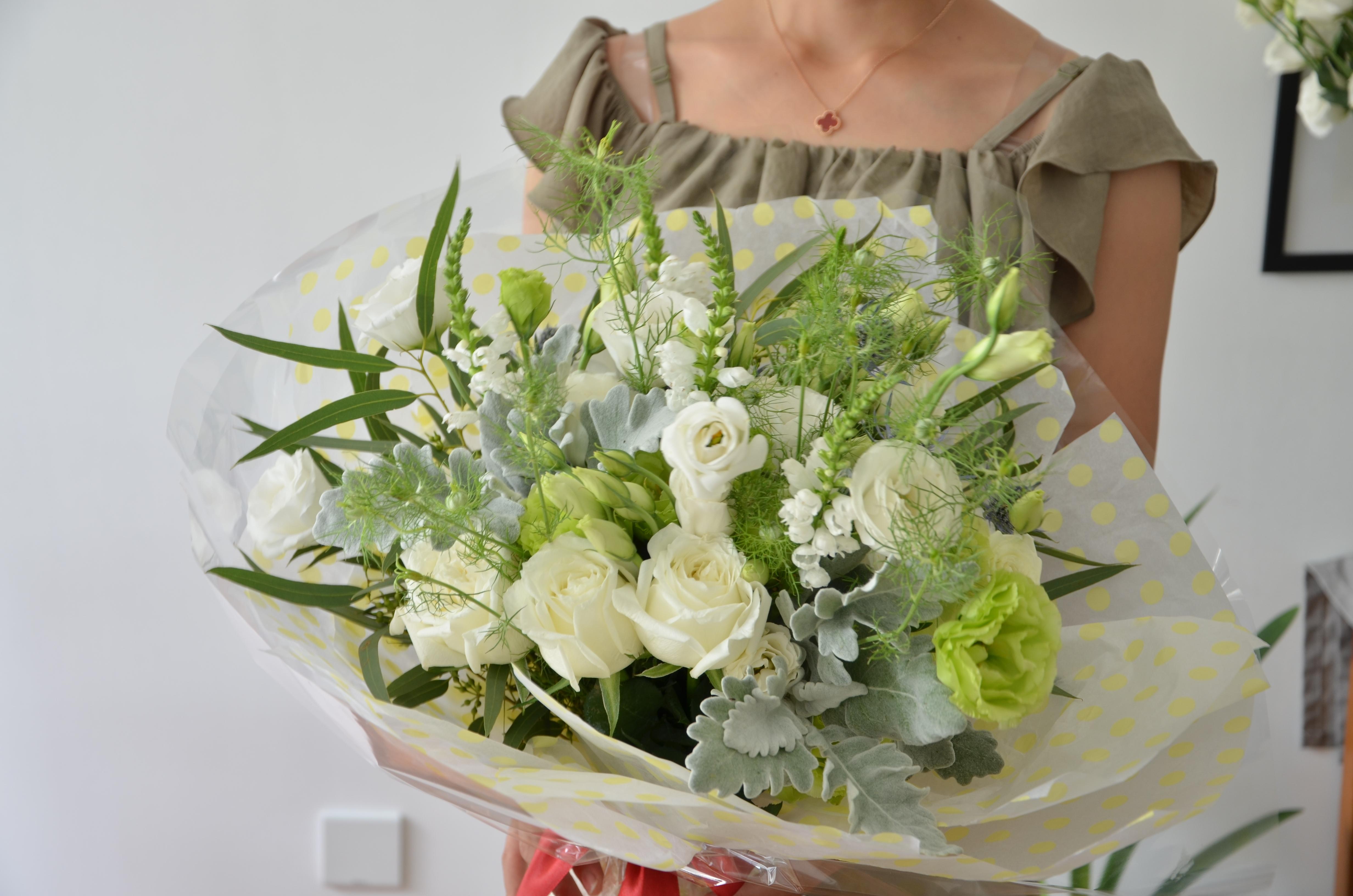 每个花艺作品中几乎都用的绿色也许你并不了解