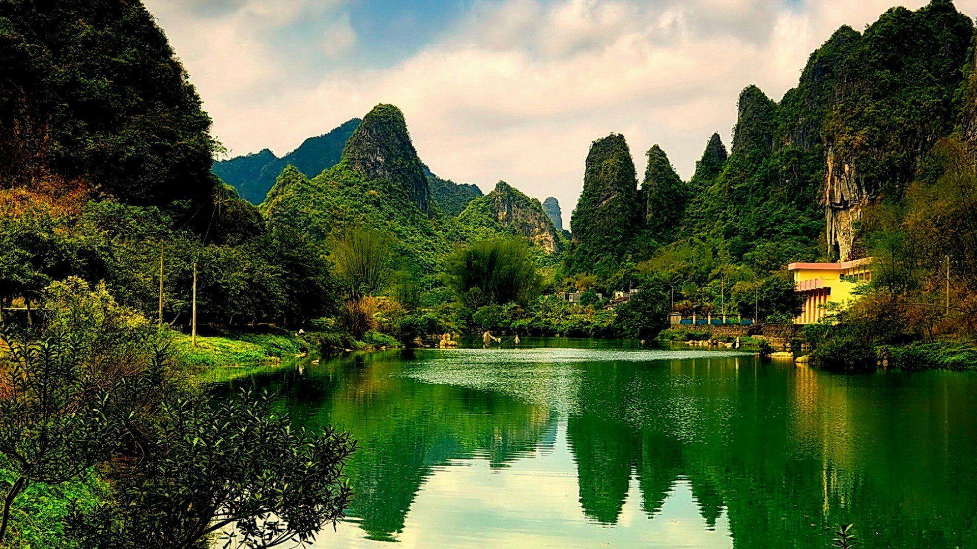 生机盎然,总是令人心旷神怡,你是否也喜欢这都是绿色的风景