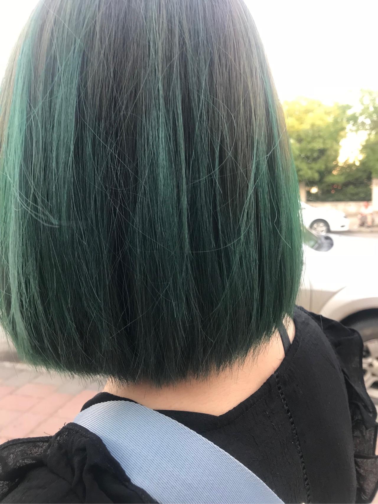 头发染成绿色是怎样一种体验