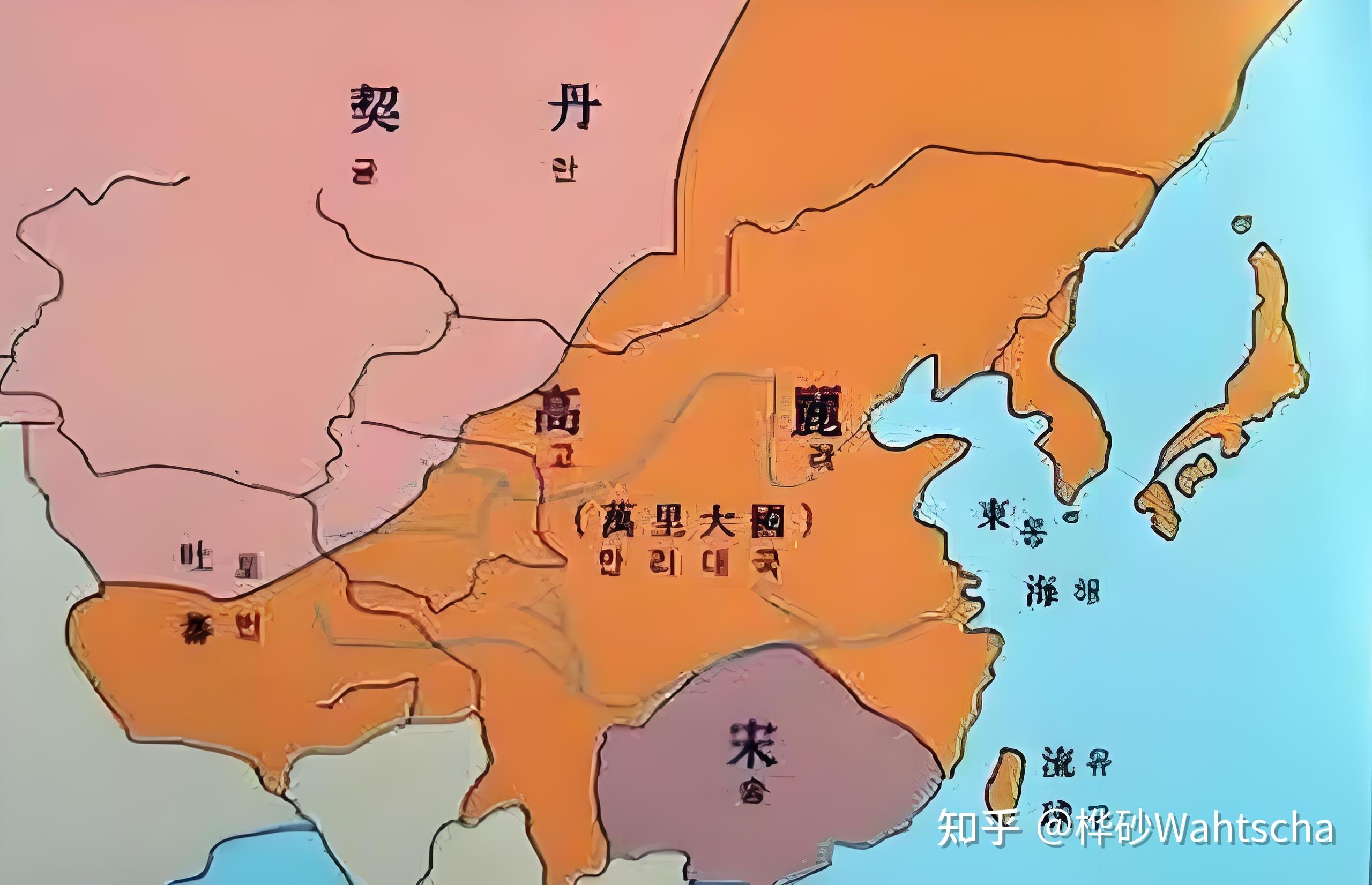 韩国教科书中的中国历代版图是什么样?对东北的野心昭然若揭