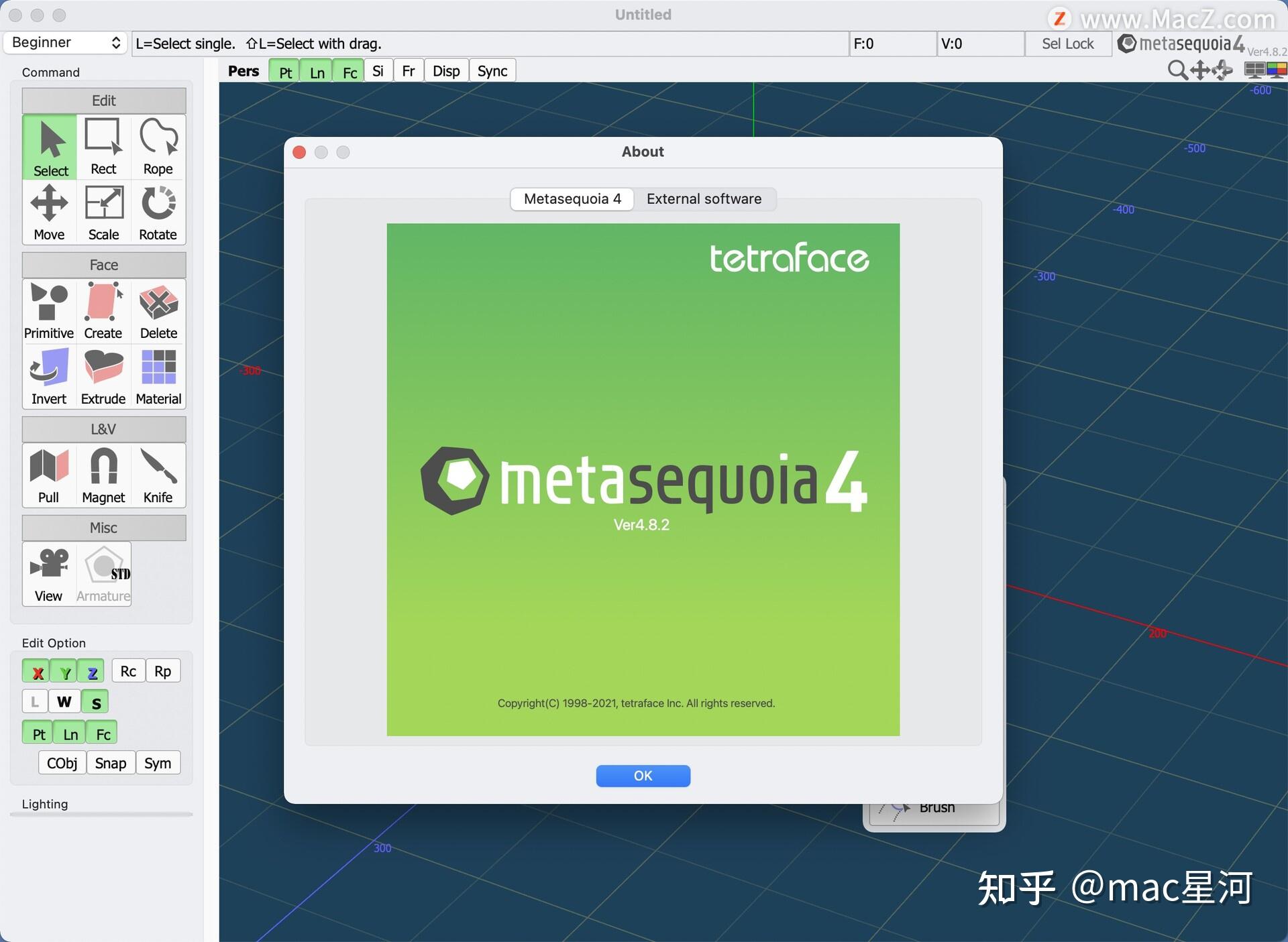 Metasequoia 4.8.6b for mac download free