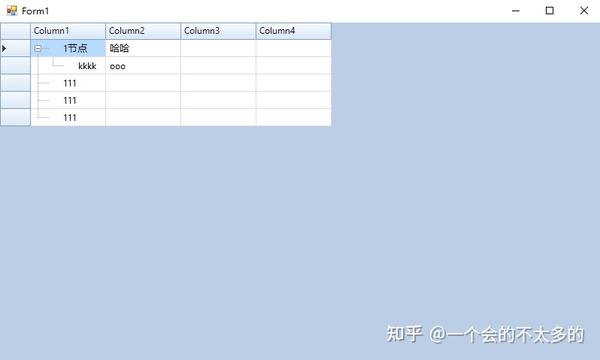 C# :Krypton旗下扩展控件TreeGridView的使用方法 - 知乎
