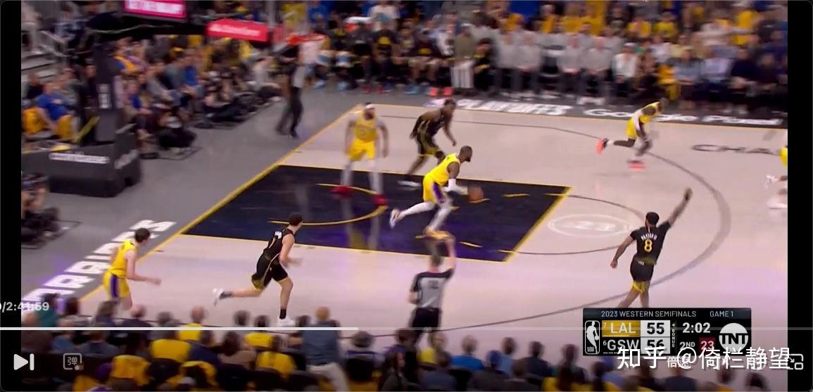 勒布朗詹姆斯走步合集——2223赛季西部半决赛g1