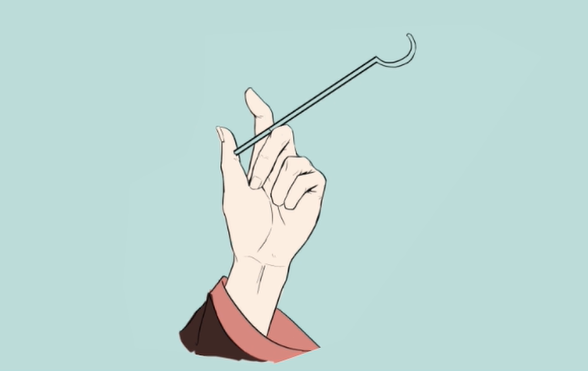 动漫人物的手怎么画