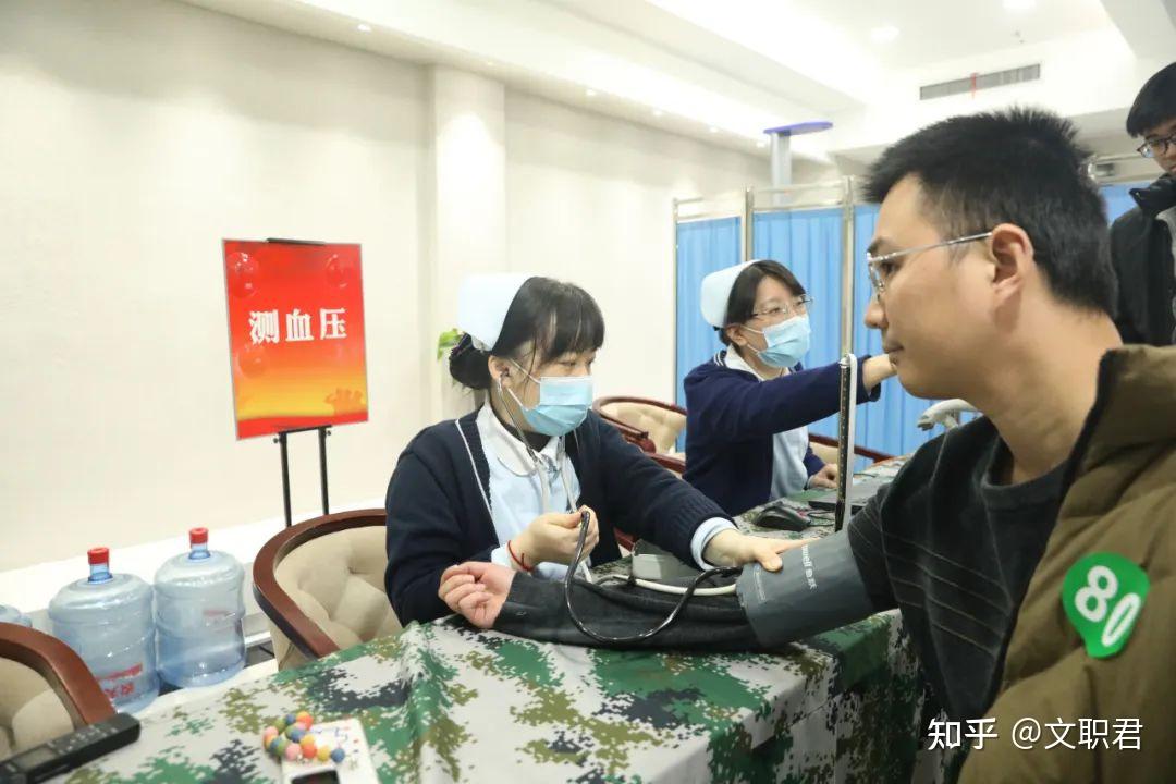 军队文职体检现场