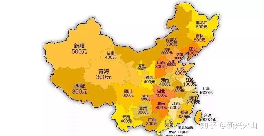 全国压岁钱地图出炉广东的令人啼笑皆非你收了多少红包