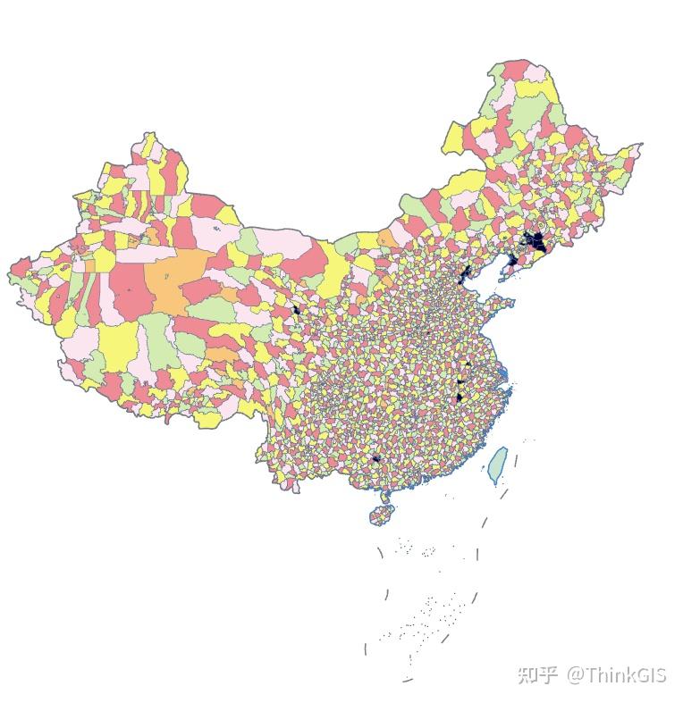 如何绘制一幅标准的中国行政区划地图,附数据免费获取方式 - 知乎