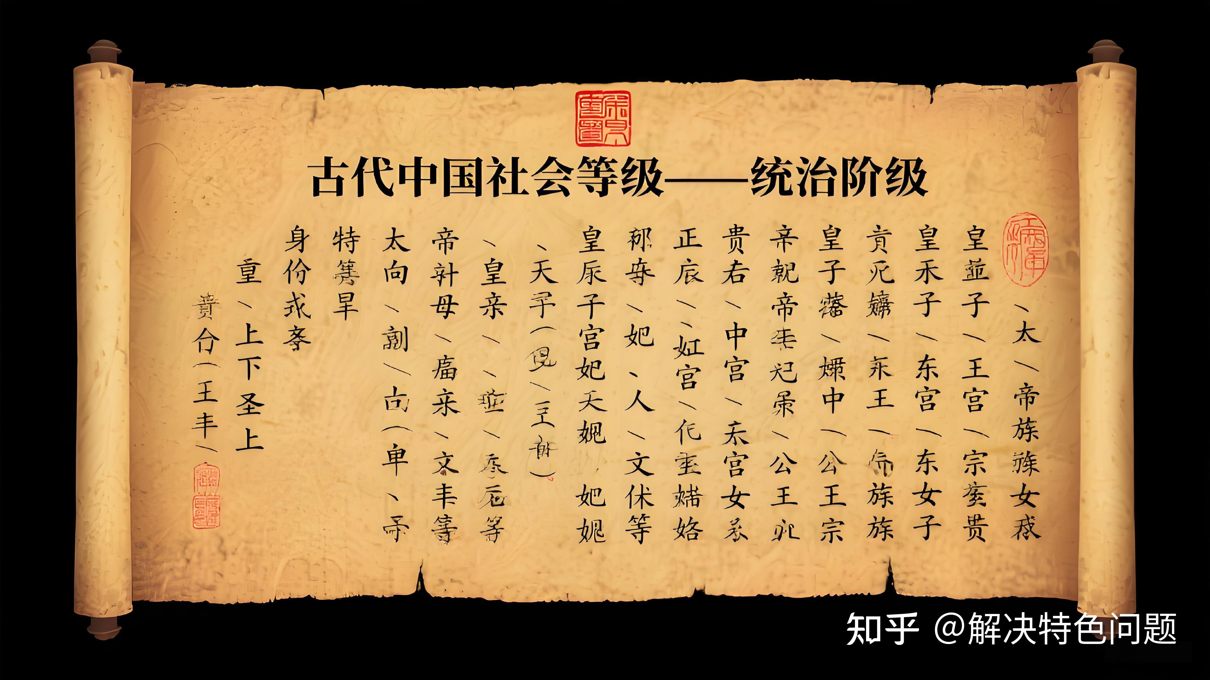 中国古代社会身份名称汇总 - 知乎