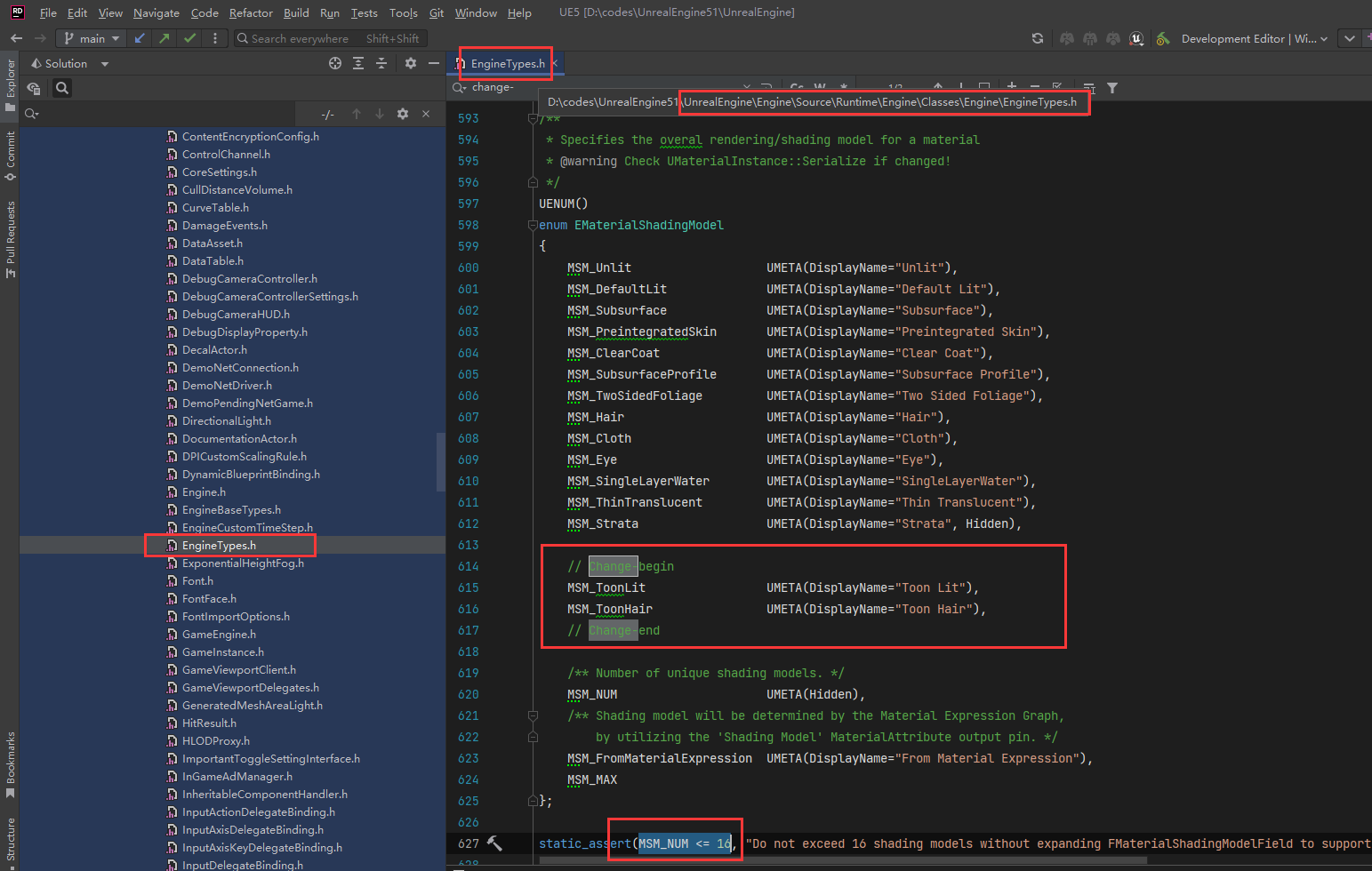 Ue5 1 add custom shadingmodel 